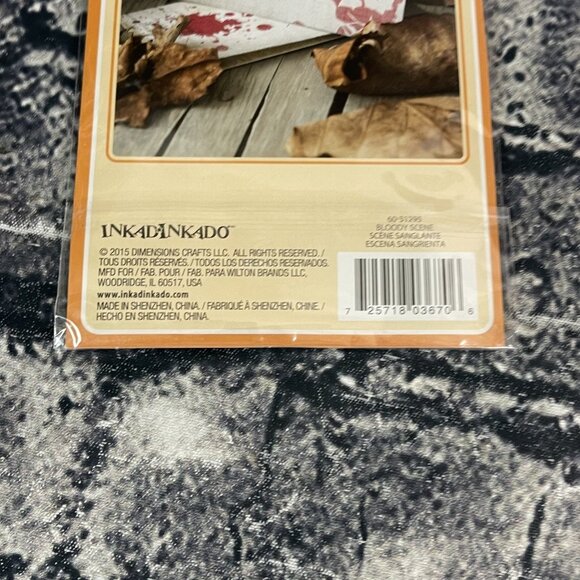 Inkadinkado Halloween Trick or Treat Clear Cling Stamps 8 Pieces crafts - Picture 7 of 7